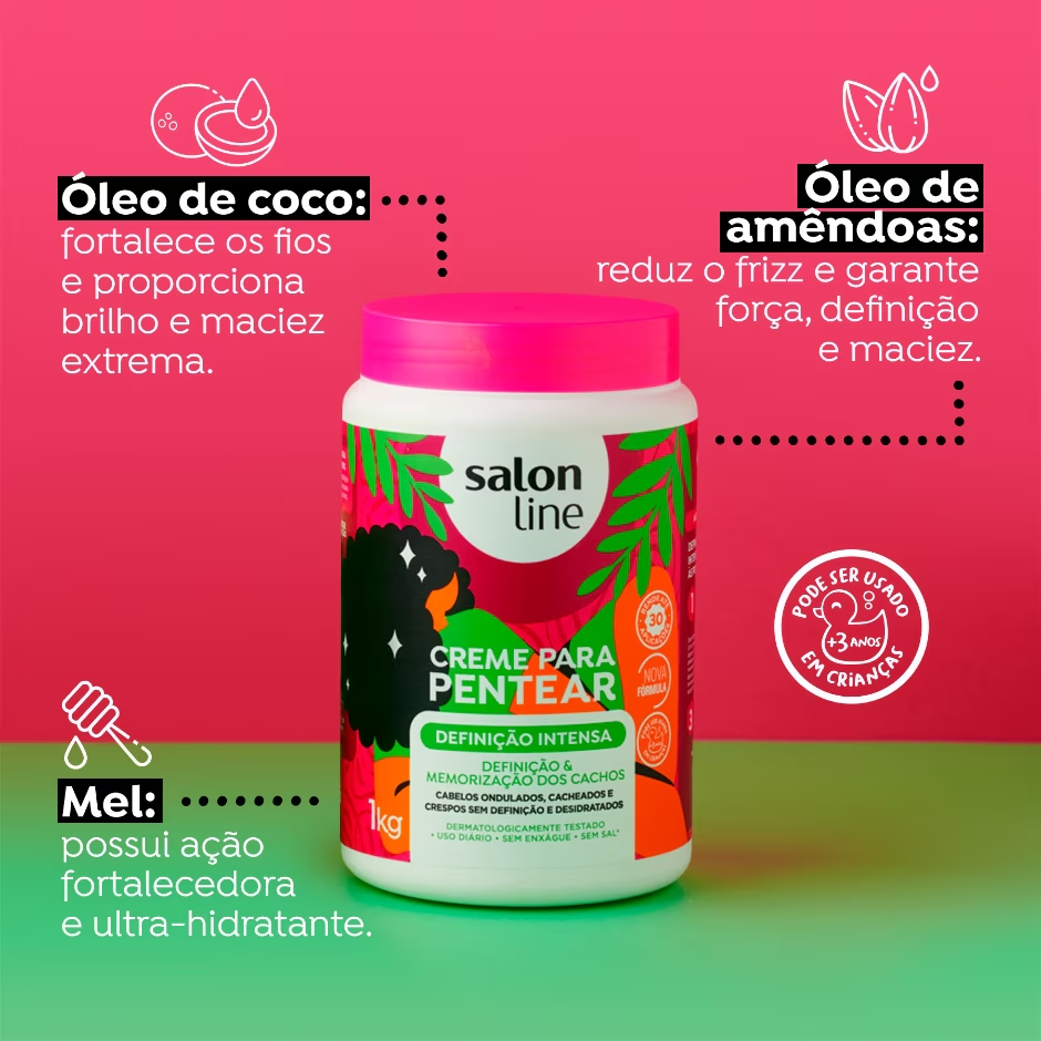 Creme Definição Intensa - Salon Line