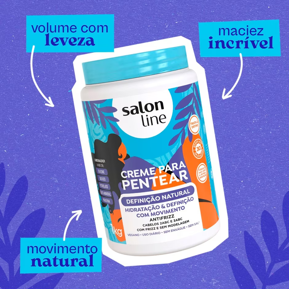 Creme Definição Natural - Salon Line